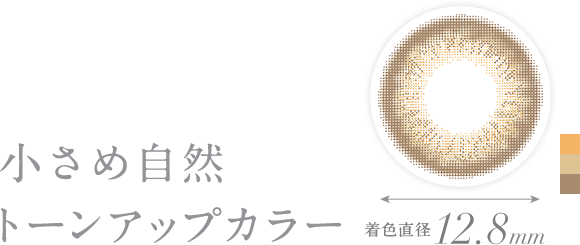 小さめ自然トーンアップカラー
