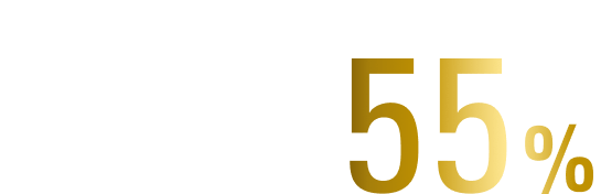 扱いやすさを叶えるレンズコア含水率55%