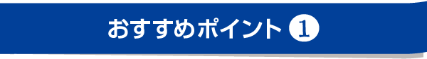 おすすめポイント?