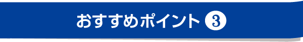 おすすめポイント?
